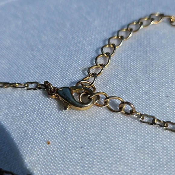 Grey Smokey Color Cameo Gold Tone Vintage Style #136 - Picture 3 of 4